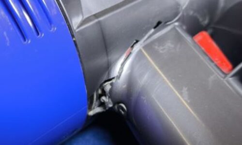 Dyson Akku defekt, Gehäuse gebrochen